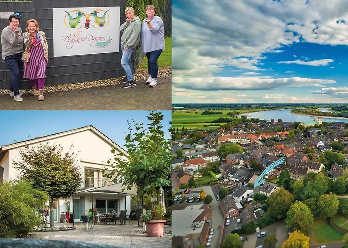Villa Dragona Dufti-Kuss Gästehaus im Herzen von Rees